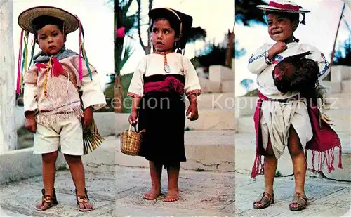 Mexico City Trajes Tipicos de los Altos de Chiapas Kat. Mexico