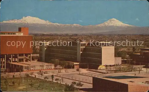 Mexico City Ciudad Universitaria Escuelas de Medicina Volcanes Iztaccihuatl  Kat. Mexico