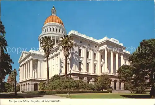 Sacramento California State Capitol at California Kat. Sacramento