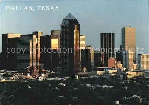 Dallas Texas Skyline Kat. Dallas
