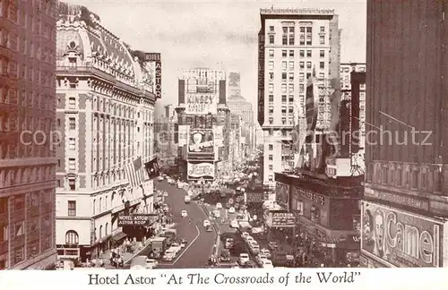 New York City Hotel Astor At The Crossroads of the World