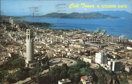 San Francisco California Coit Tower Golden Gate  Kat. San Francisco