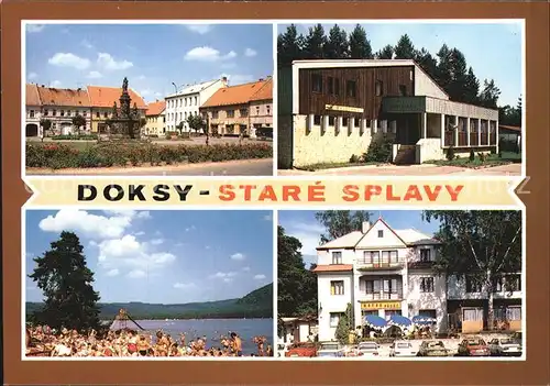 Doksy Hirschberg See  Stare Splavy Strand Kat. Doksy 