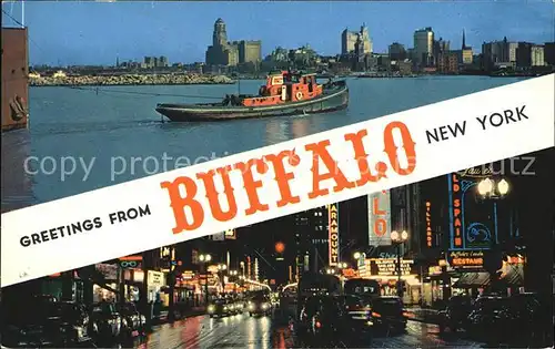 Buffalo New York City Kat. Buffalo