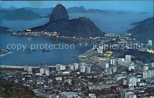 Rio de Janeiro Sugarloaf Mountain Zuckerhut Kat. Rio de Janeiro