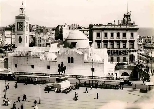 Alger Algerien Grande Mosquee Djama Djedad Place du Gouvernement