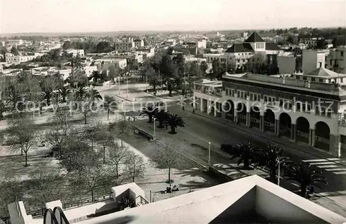 Fes Fez La place Lyautey et la Banque d Etat du Maroc Kat. Fez