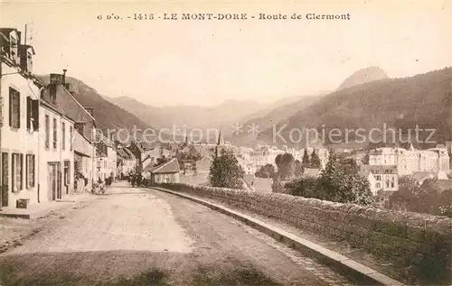 Le Mont Dore Teilansicht  Kat. Mont Dore