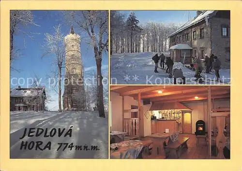 Ceske Svycarsko Jedlova Hora Hotel Restaurant Kat. Tschechische Republik