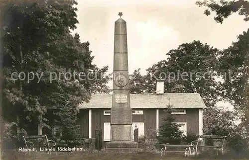 Rashult Schweden Linnes Denkmal