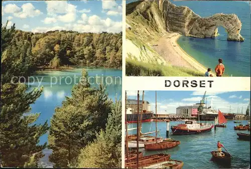Dorset UK Blue Pool Durdle Door and Weymouth Harbour