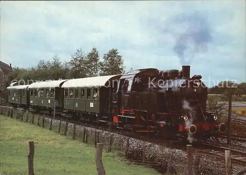 Lokomotive Tenderlokomotive 80 039 Reichsbahn Museumszug  Kat. Eisenbahn