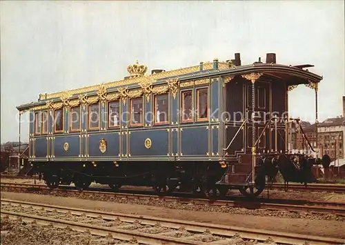 Eisenbahn Salonwagen Koenig Ludwig II. von Bayern  Kat. Eisenbahn