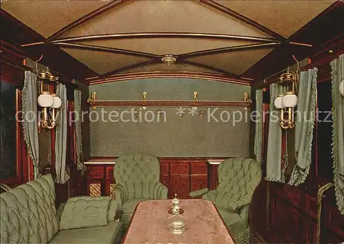 Eisenbahn Salonwagen Fuerst Otto von Bismarck  Kat. Eisenbahn