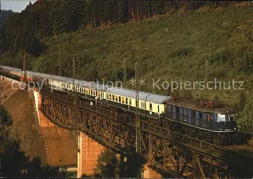 Eisenbahn Elektro Schnellzuglokomotive 118 014 0 DB Moehren  Kat. Eisenbahn