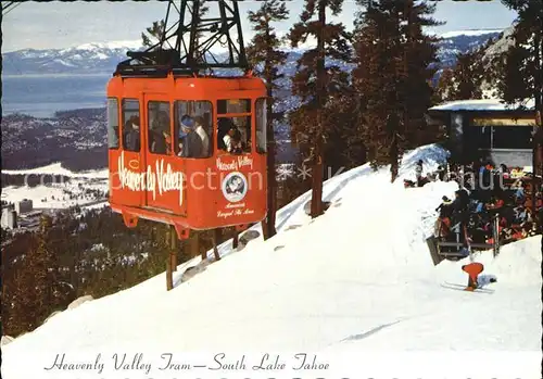 Seilbahn Heavenly Valley Tram South Lake Tahoe Kat. Bahnen