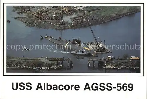U Boote Unterseeboot USS Albacore AGSS 569 Portsmouth