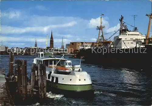 Motorboote Hamburg Hafen  Kat. Schiffe
