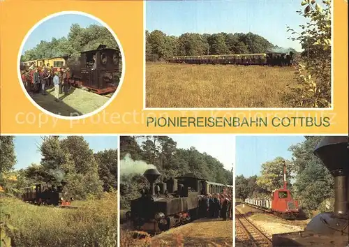 Lokomotive Pioniereisenbahn Cottbus  Kat. Eisenbahn