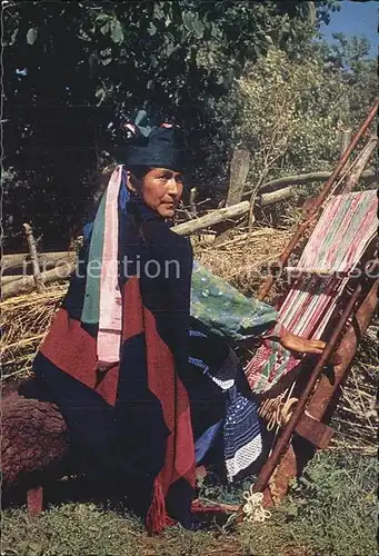 Indianer Native American Mapuche en Telar  Kat. Regionales