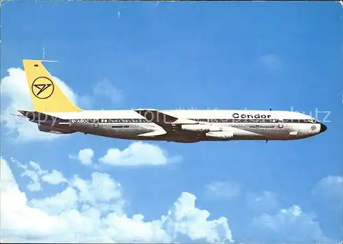 Flugzeuge Zivil Condor Intercontinental Jet Boeing 707 430 Kat. Airplanes Avions