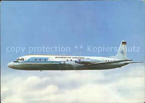 Flugzeuge Zivil Bulgarian Air Transport  Kat. Airplanes Avions