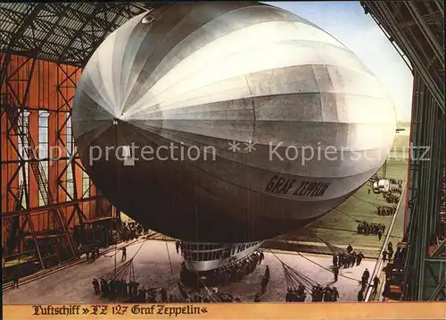 Zeppelin Luftschiff LZ 127 Graf Zeppelin  Kat. Flug