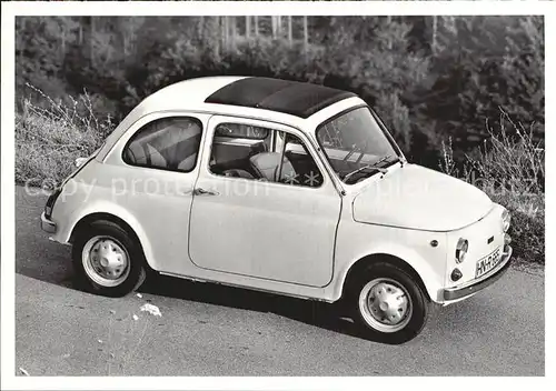 Autos Fiat 500 A 1957 Kat. Autos