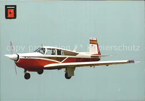 Flugzeuge Zivil Mooney Mark 21 Super  Kat. Airplanes Avions