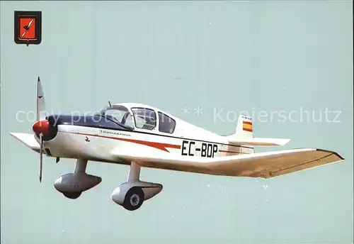 Flugzeuge Zivil Jodel D. 1190. S. Compostela Kat. Airplanes Avions