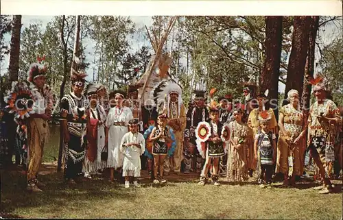 Indianer Native American Chippewa Indian Tribe Kat. Regionales