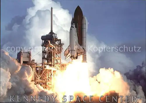 Raumfahrt Atlantis Lift Off Kennedy Space Center  Kat. Flug