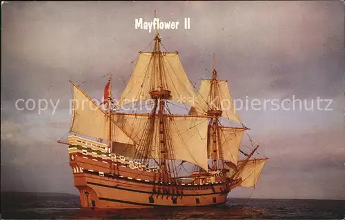 Segelschiffe Mayflower II  Kat. Schiffe