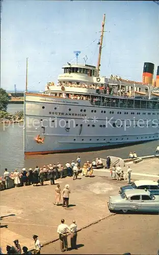 Dampfer Oceanliner S.S. South American  Kat. Schiffe