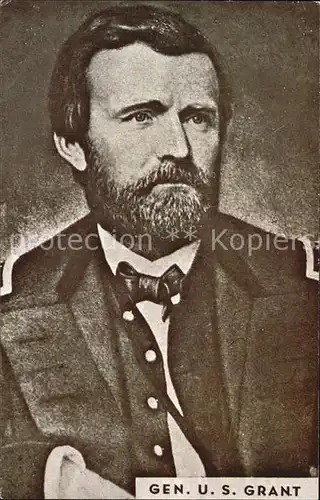 Persoenlichkeiten Ulysses S. Grant 1864 Kat. Persoenlichkeiten