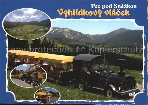 Touristenzug Lokomotive Vyhlidkovy Vlacek Pec pod Snezkou