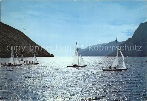 Segelboote Lago di Garda Controluce  Kat. Schiffe