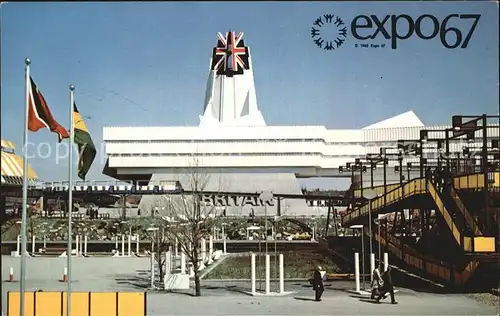 Exposition Universelle Internationale Montreal 1967 Pavillon de la Grande Bretagne