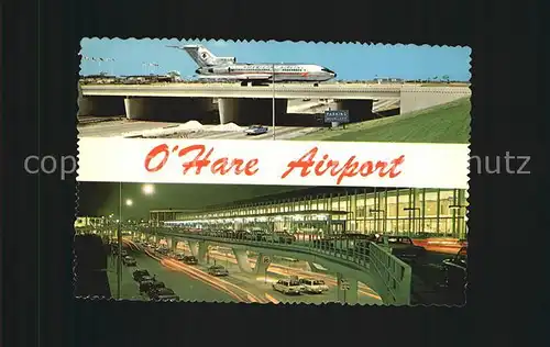 Flughafen Airport Aeroporto O Hare Airport Chicago Illinois  Kat. Flug