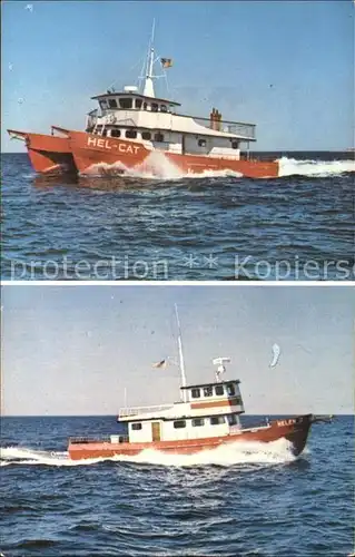 Motorboote Hel Cat Fleet Montauk Long Island  Kat. Schiffe