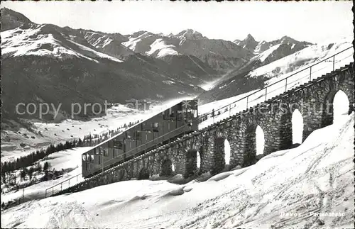 Zahnradbahn Davos Parsennbahn  Kat. Bergbahn