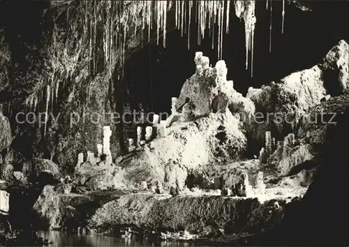 Hoehlen Caves Grottes Saalfeld Feengrotten Gralsburg Kat. Berge