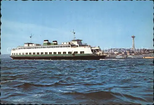 Faehre Ferryboat Tillikum Elliot Bay Seattle Washington  Kat. Schiffe