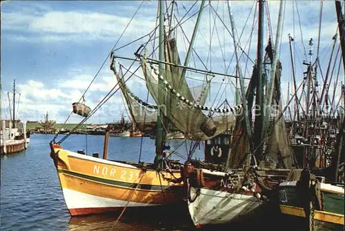 Fischerei Fischerboote Hafen Norddeich  Kat. Handwerk