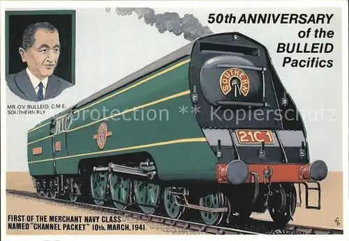 Lokomotive 21C1 50th Anniversary Bulleid Pacifics  Kat. Eisenbahn