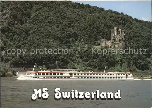 Motorschiffe MS Switzerland  Kat. Schiffe