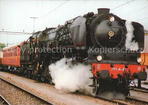 Lokomotive Dampflok 241 A 65 Kat. Eisenbahn