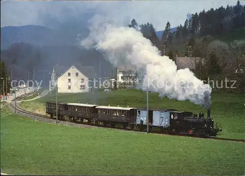Lokomotive DVZO Dampfzug ob Neuthal  Kat. Eisenbahn
