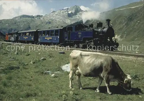 Lokomotive Muttbach Belvedere Kuh  Kat. Eisenbahn