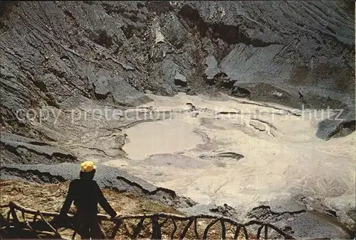 Vulkane Geysire Vulcans Geysers Crater Tangkuban Perahu Mountain  Kat. Natur